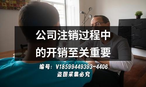 公司注销过程中的开销至关重要