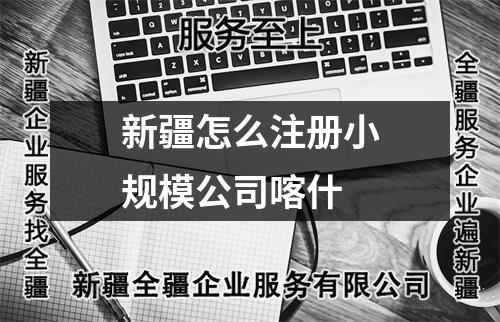 新疆怎么注册小规模公司喀什